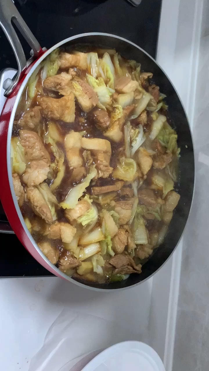 白菜炖肉（简单版）