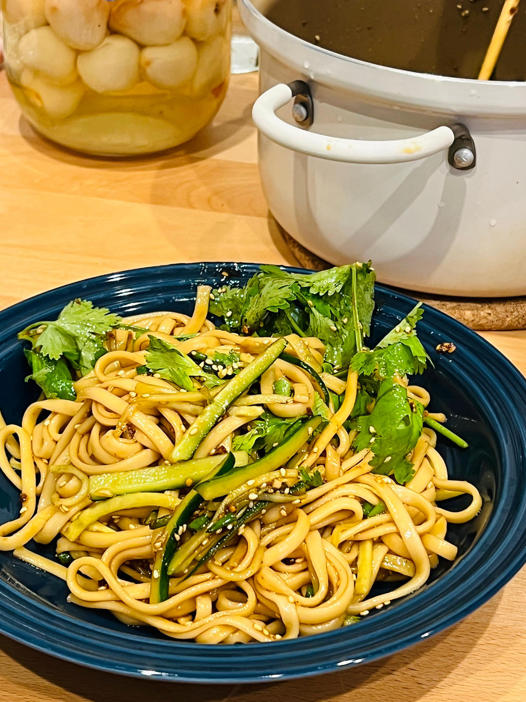 酸辣爽口的凉拌面！保证吃一次就上瘾