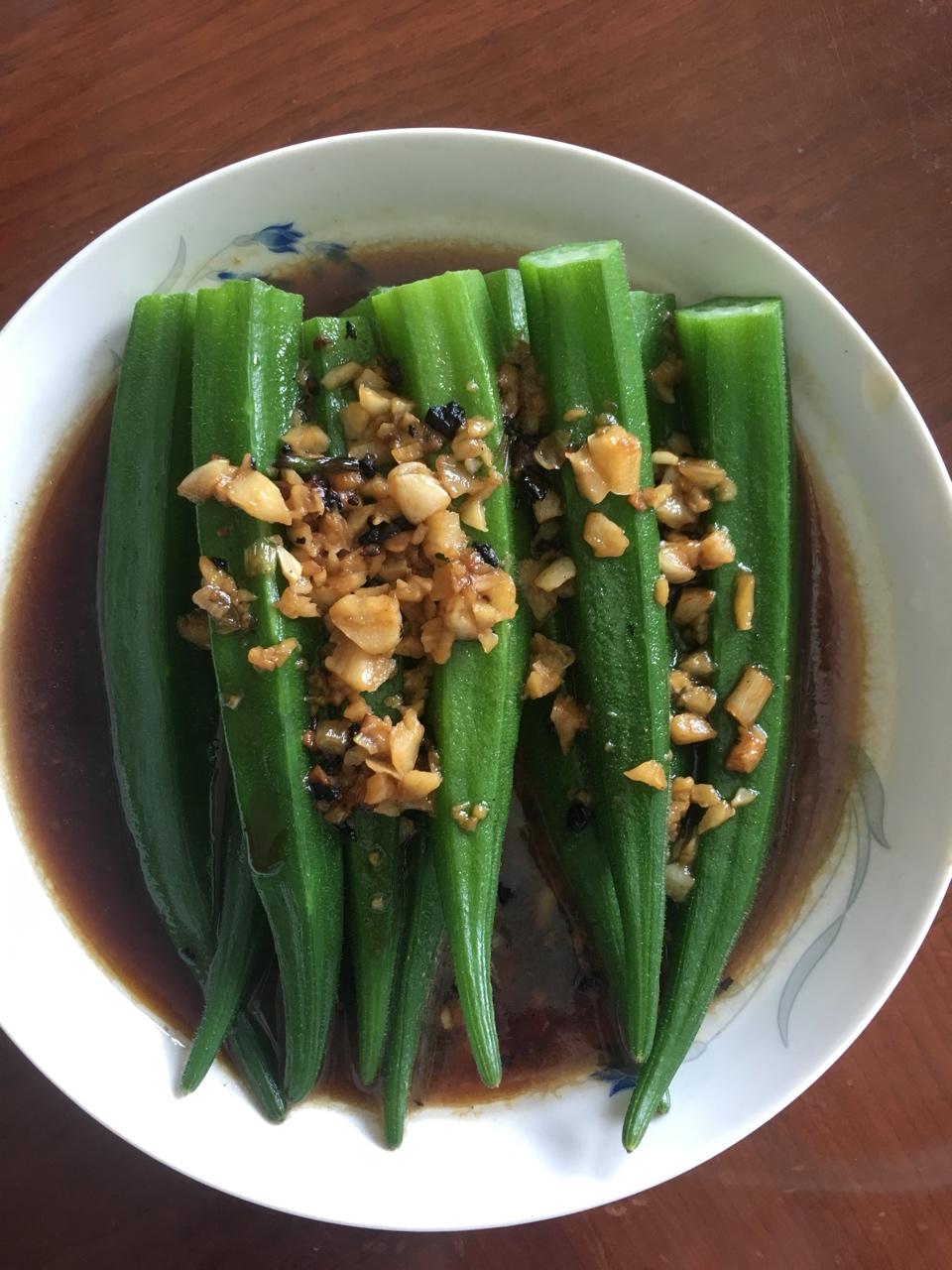 蒜蓉秋葵