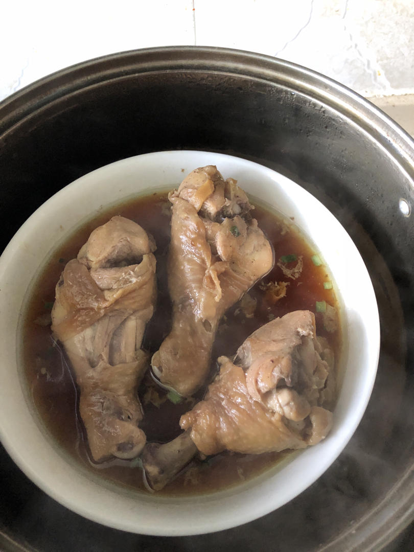 ㊙️不加一滴水不滴油，超好吃的椒盐蒸鸡腿