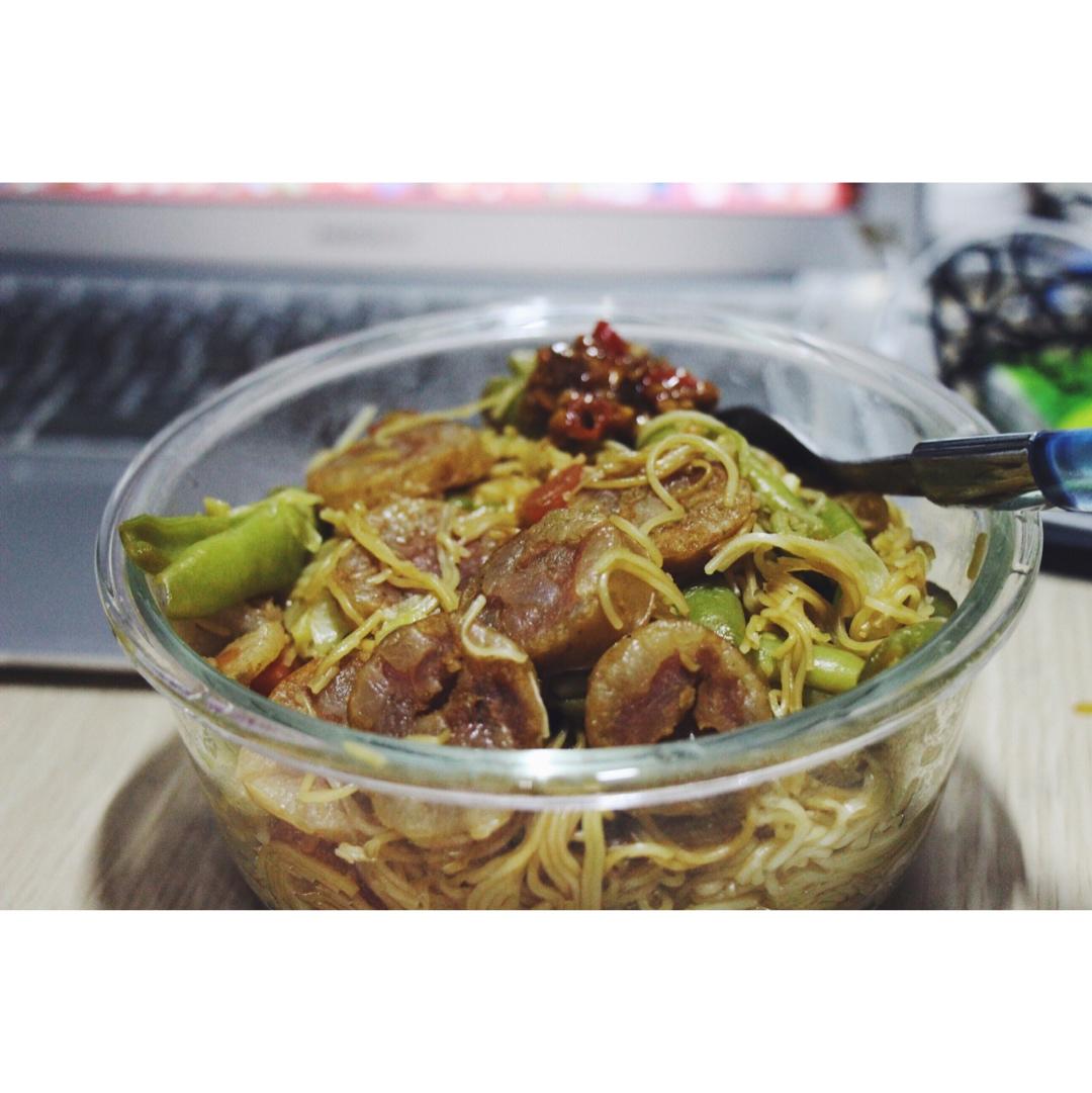 豆角焖面