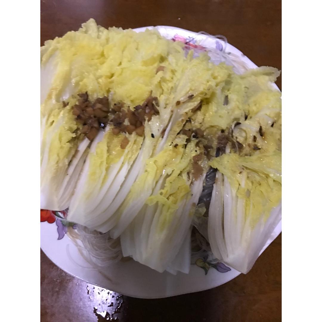 蒜蓉粉丝蒸娃娃菜