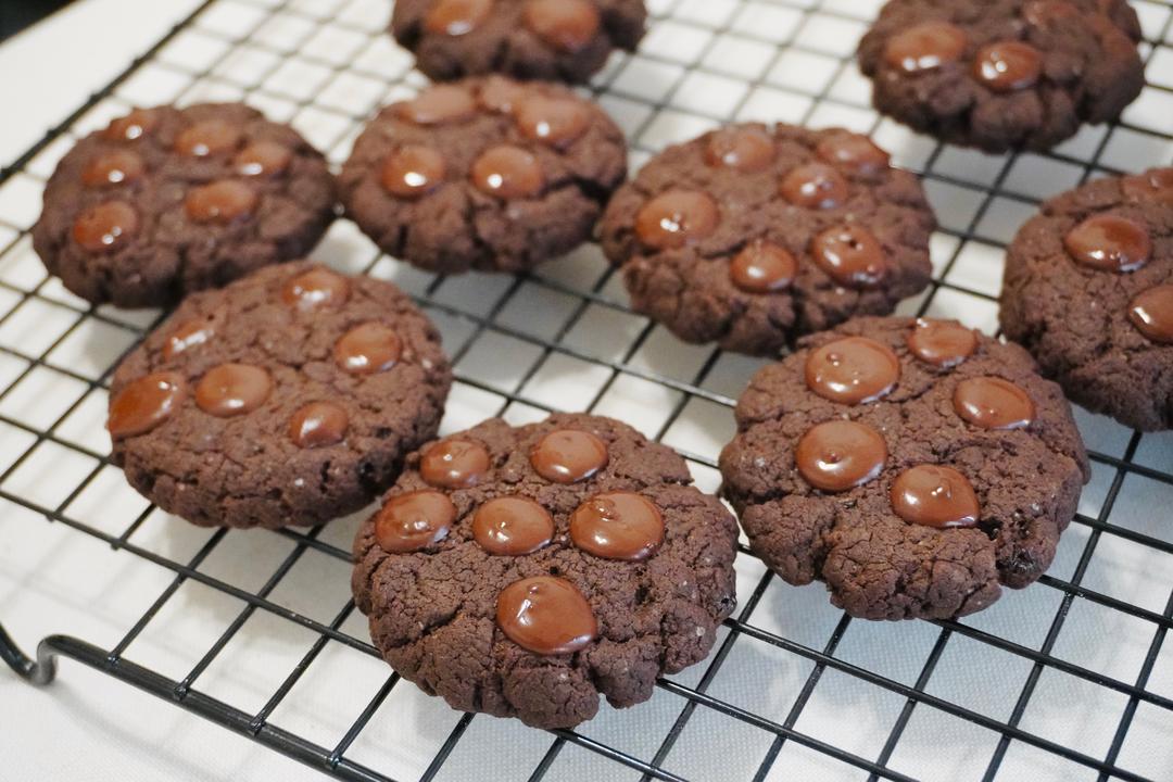 低糖巧克力曲奇（步骤简单 适合新手）