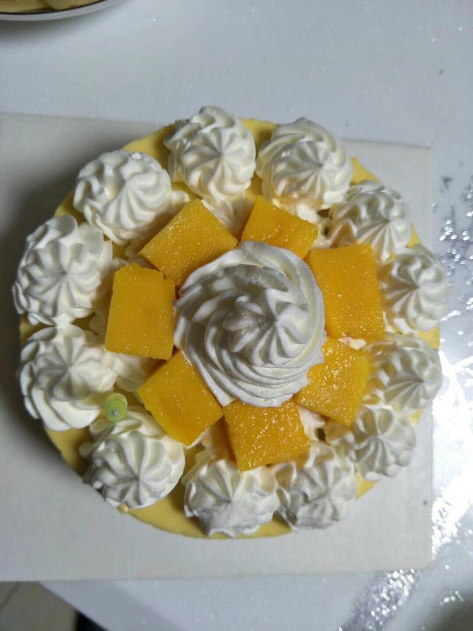 《Tinrry下午茶》教你做芒果流心慕斯（6寸配方）