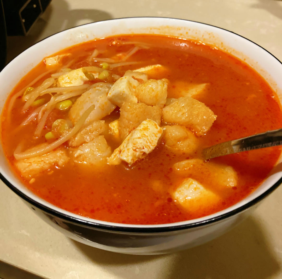 龙利鱼豆腐煲