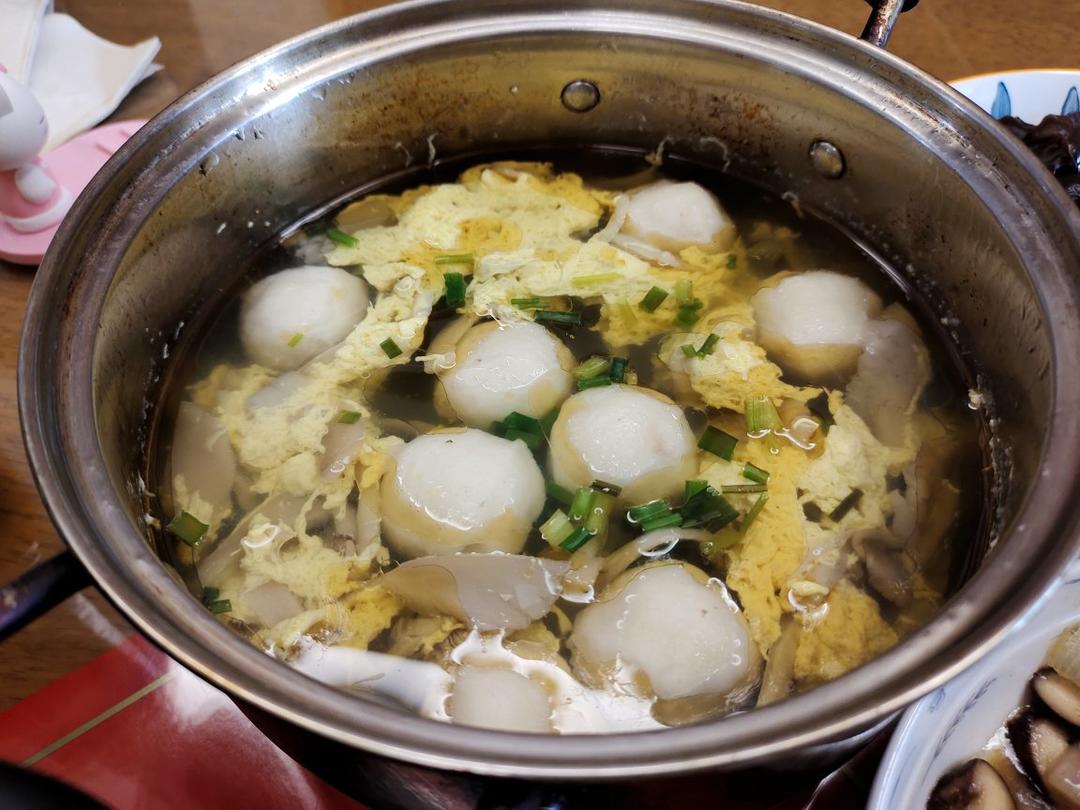 平菇鱼丸汤