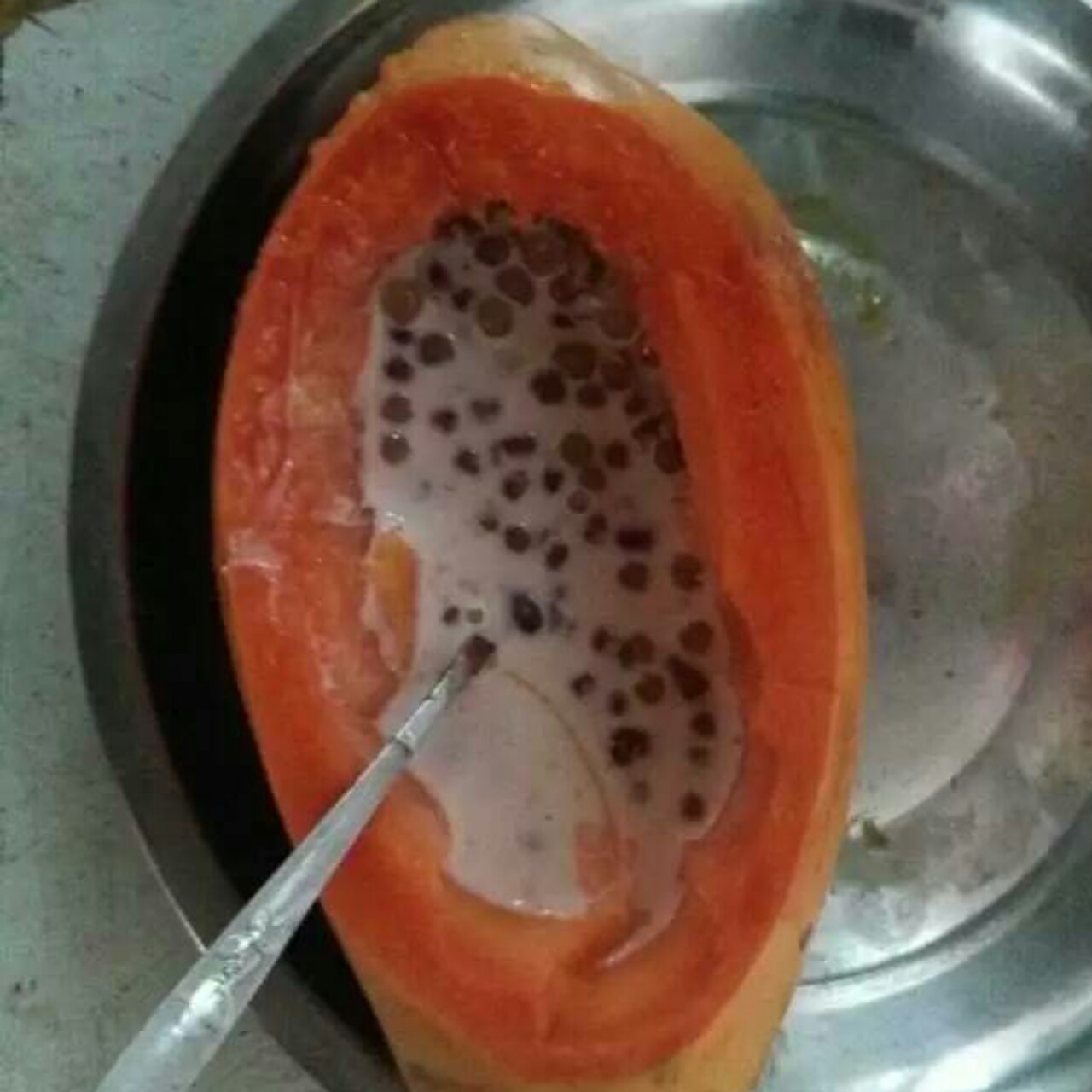 木瓜牛奶