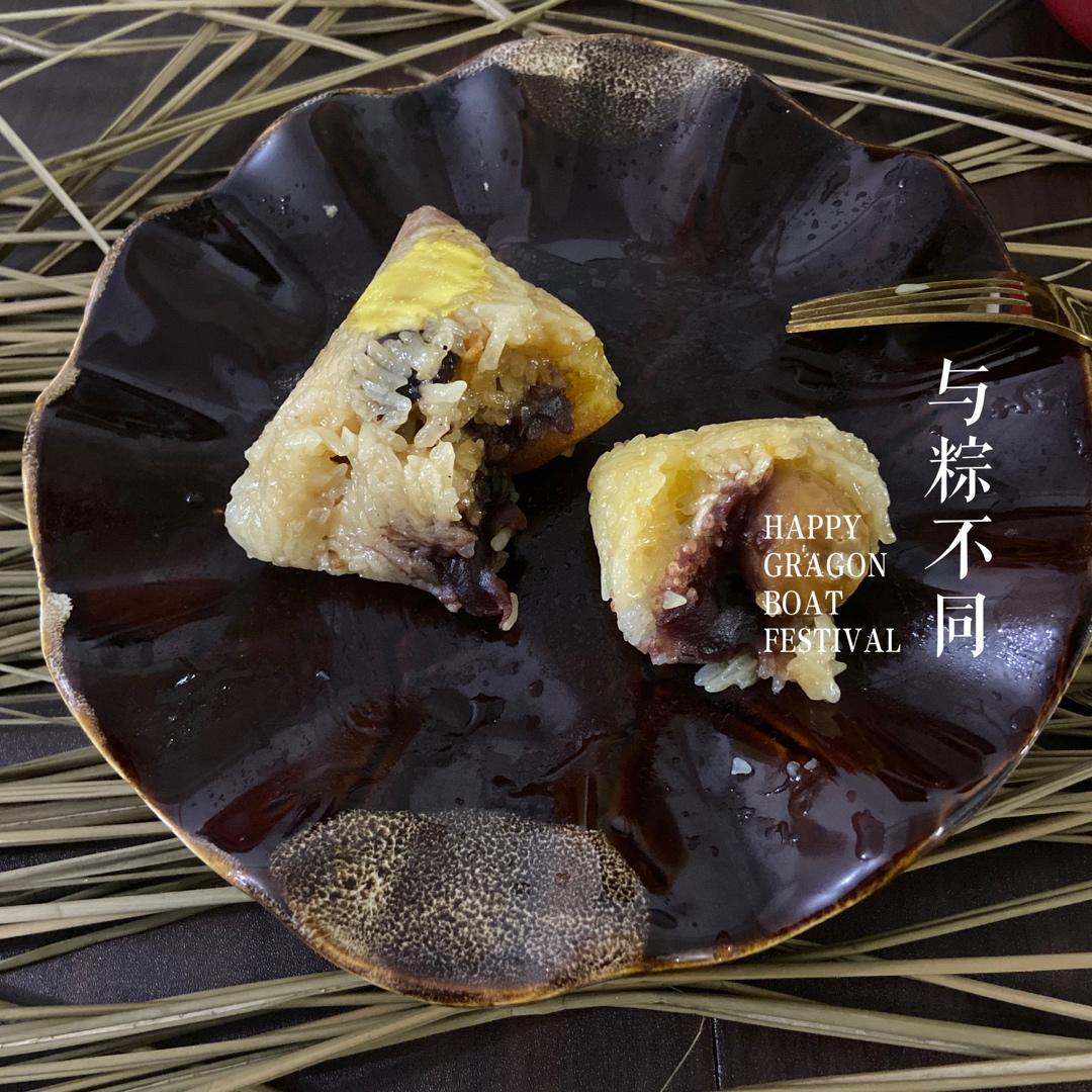 潮汕双拼粽子（粽球）