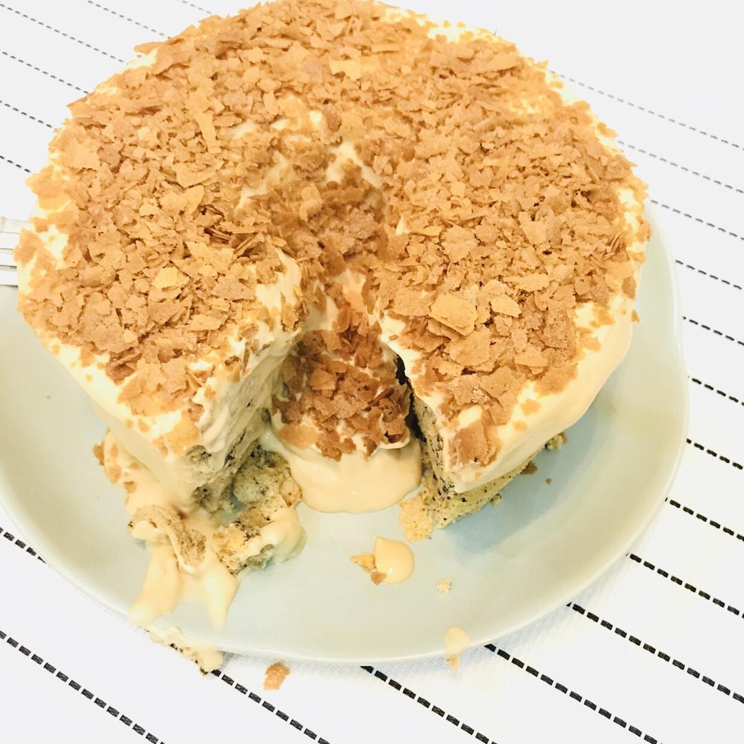 黑糖珍珠爆浆蛋糕