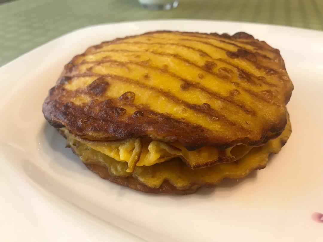 奶香南瓜饼