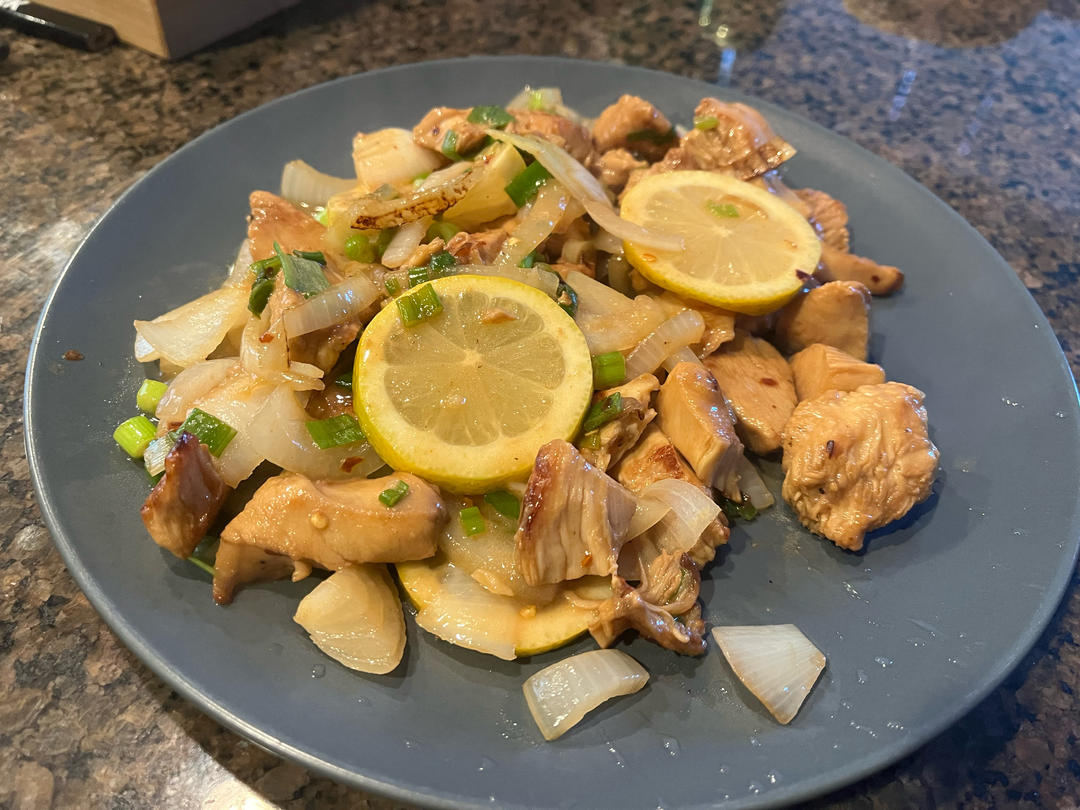 鸡肉的神仙做法！香煎柠檬鸡🍗