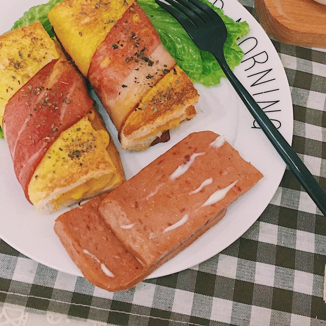 香煎午餐肉