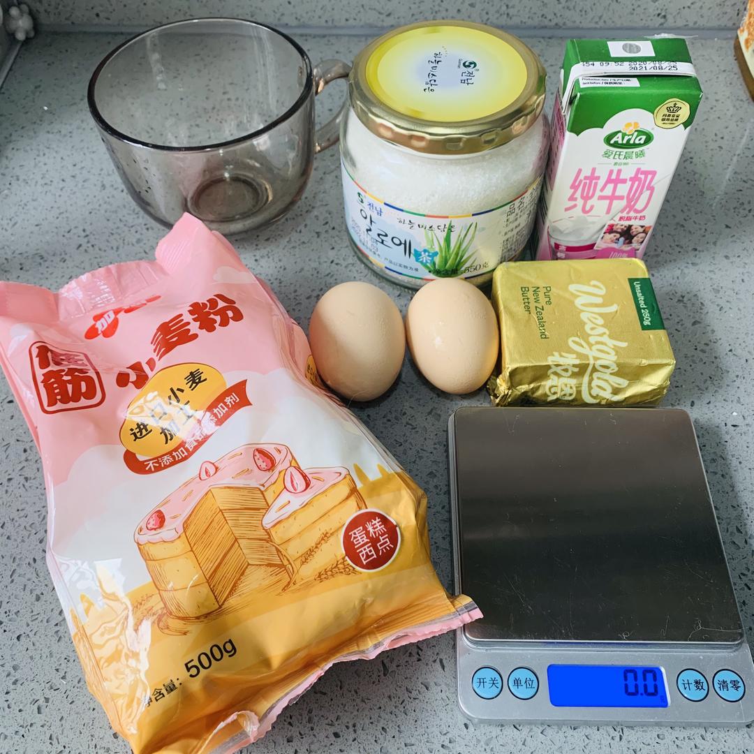 纯奶手撕吐司的做法 步骤1