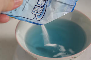 渐变星空海洋代糖冰粉撞奶（蓝蝴蝶豆花的魔幻世界）的做法 步骤5