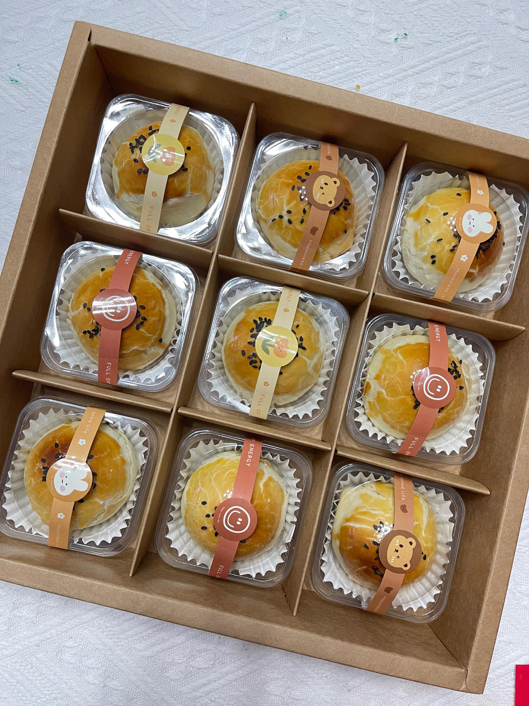 肉松麻薯蛋黄酥💕