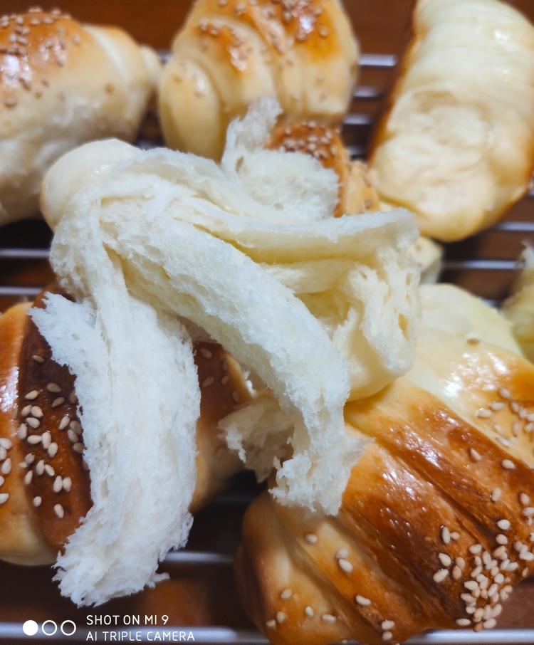 纯奶手撕吐司的做法 步骤1