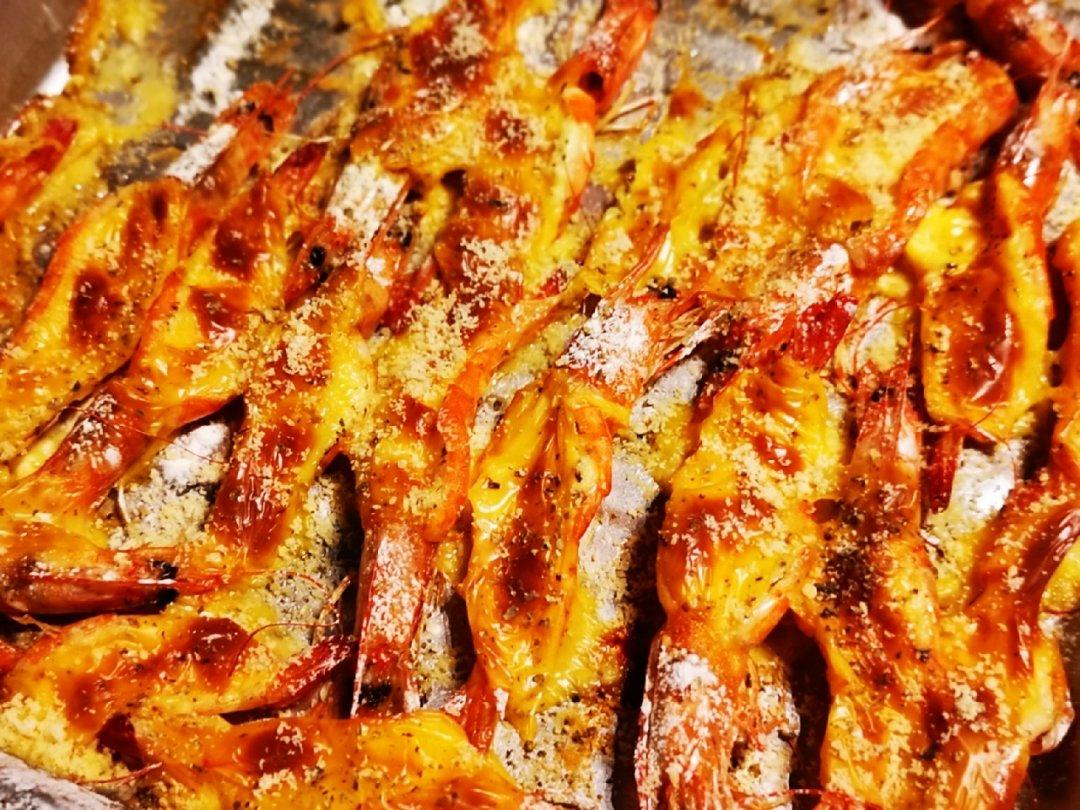 芝士沙拉酱焗大虾