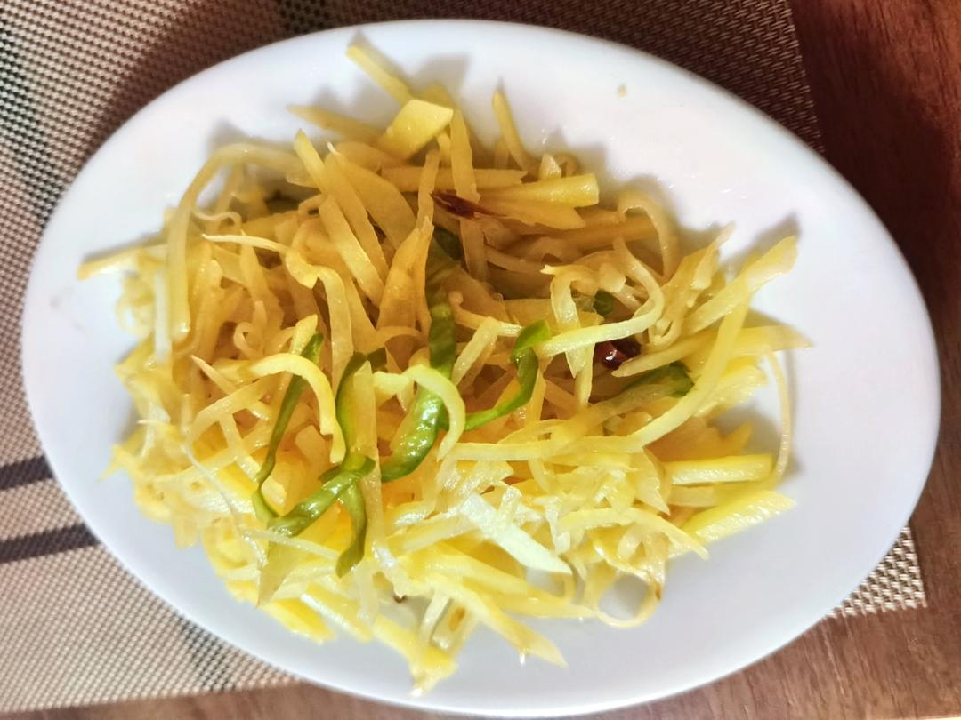 醋溜土豆丝（家庭版小炒）