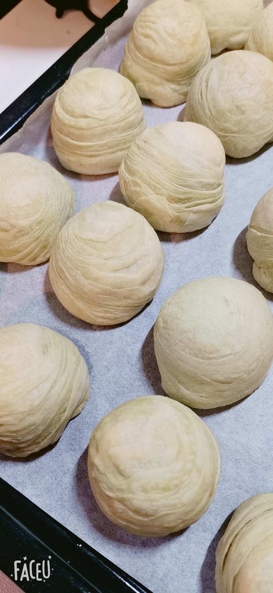 蛋黄酥~紫薯、抹茶、原味~花好月圆，中秋快乐~内附一次做六色蛋黄酥方法~