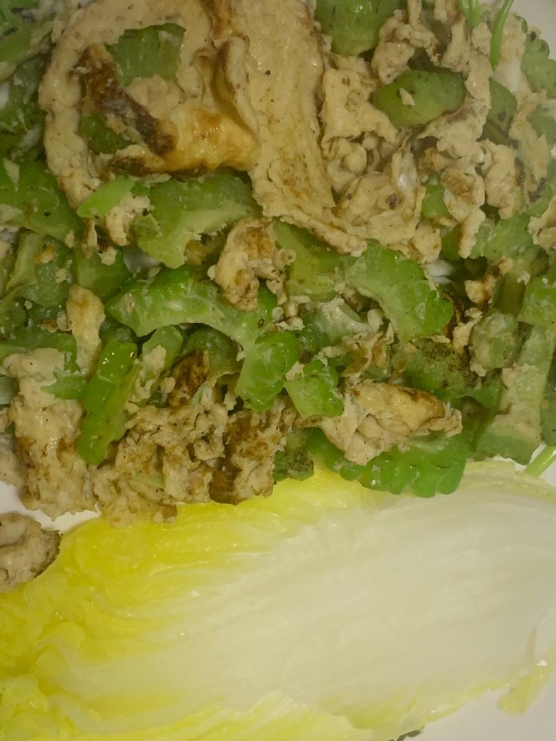苦瓜炒蛋（清火菜）