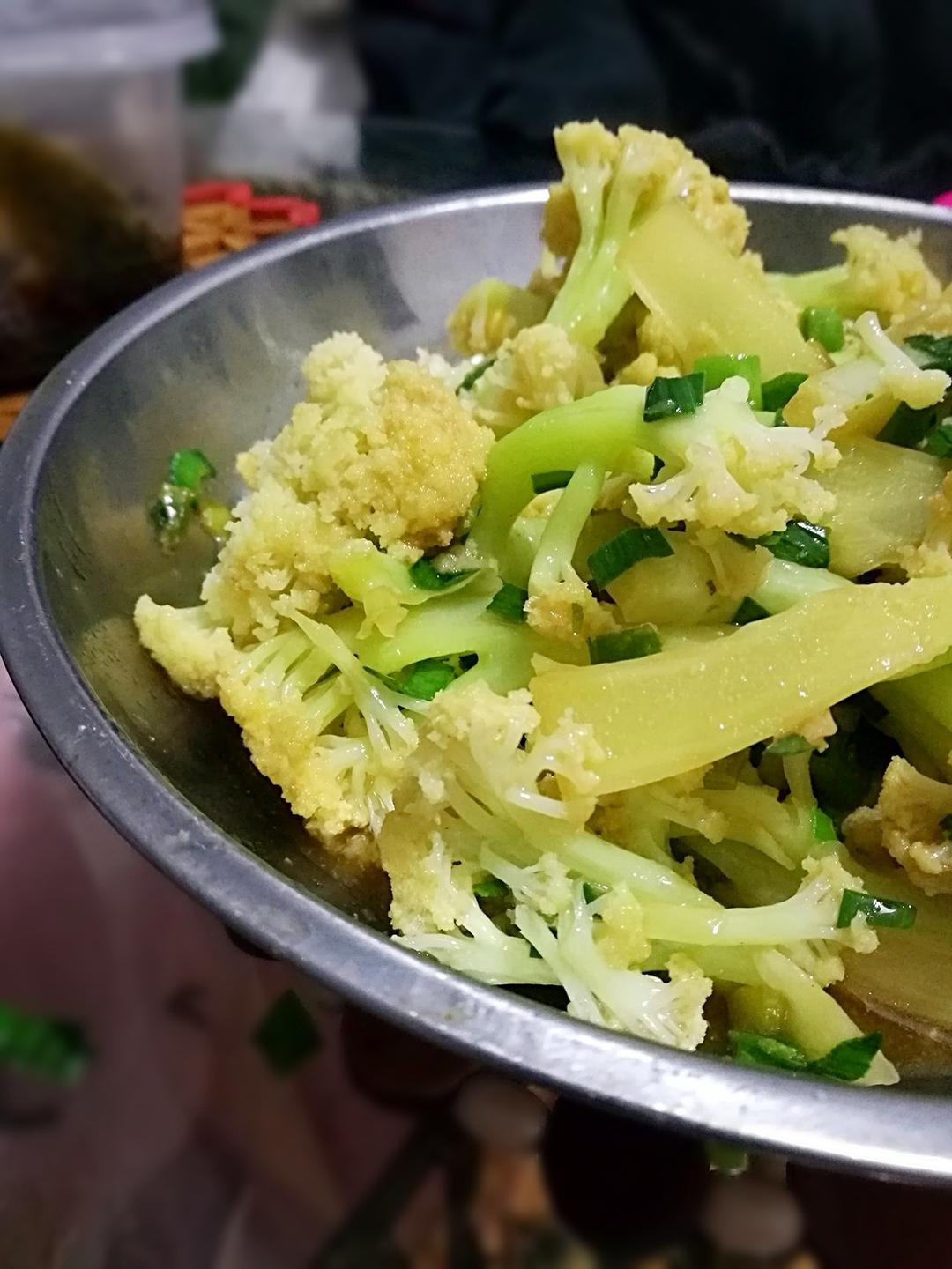 炒花菜