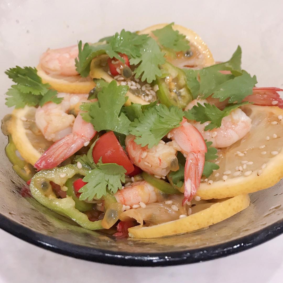 泰式酸辣柠檬虾