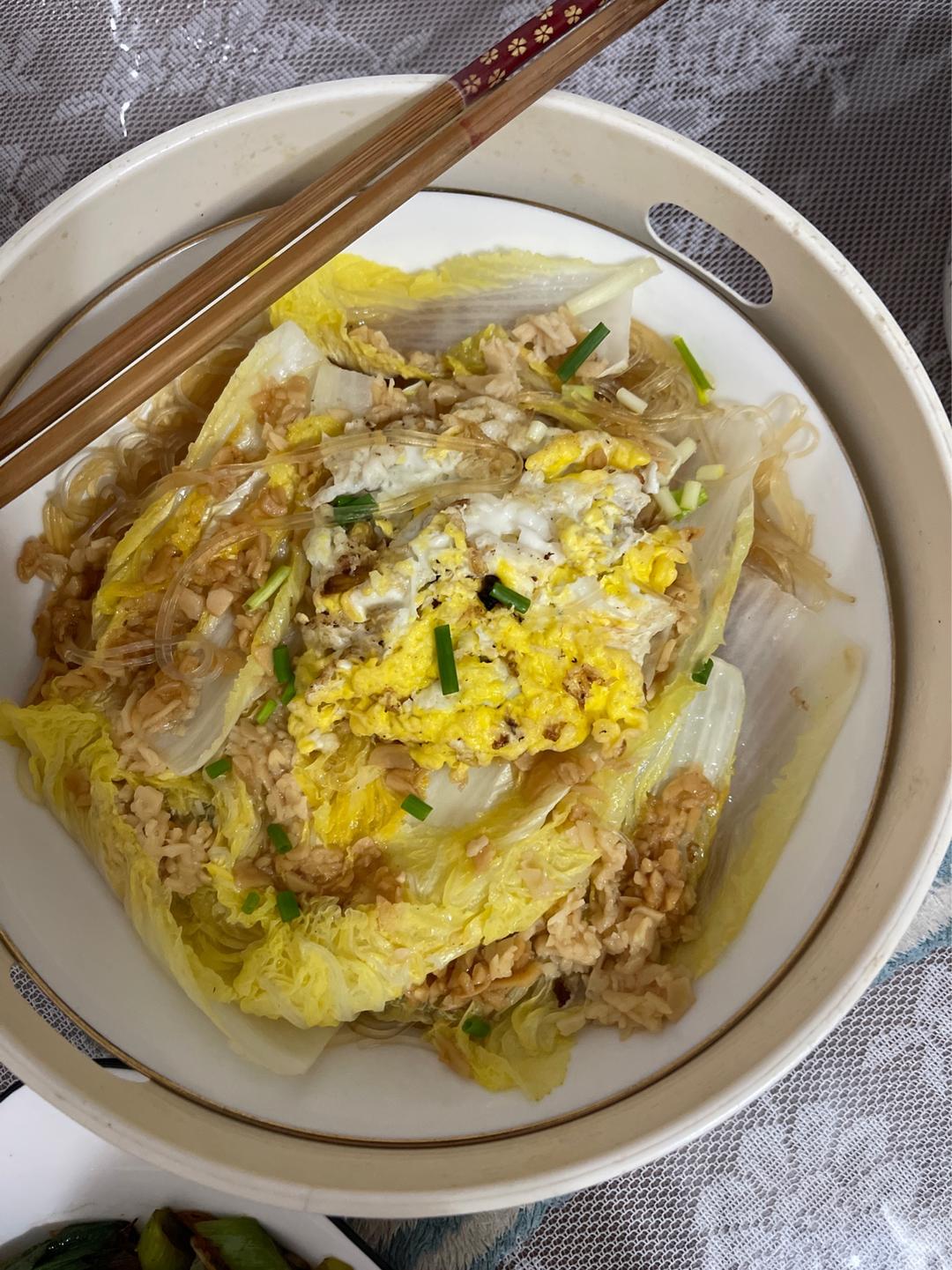 蒜蓉粉丝娃娃菜