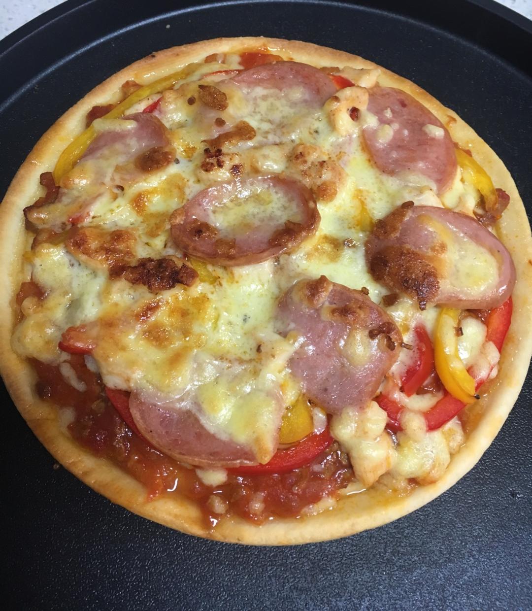 电饼铛做pizza披萨