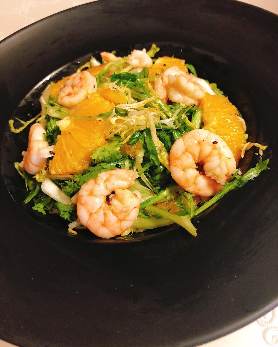 藜麦虾仁轻食沙拉