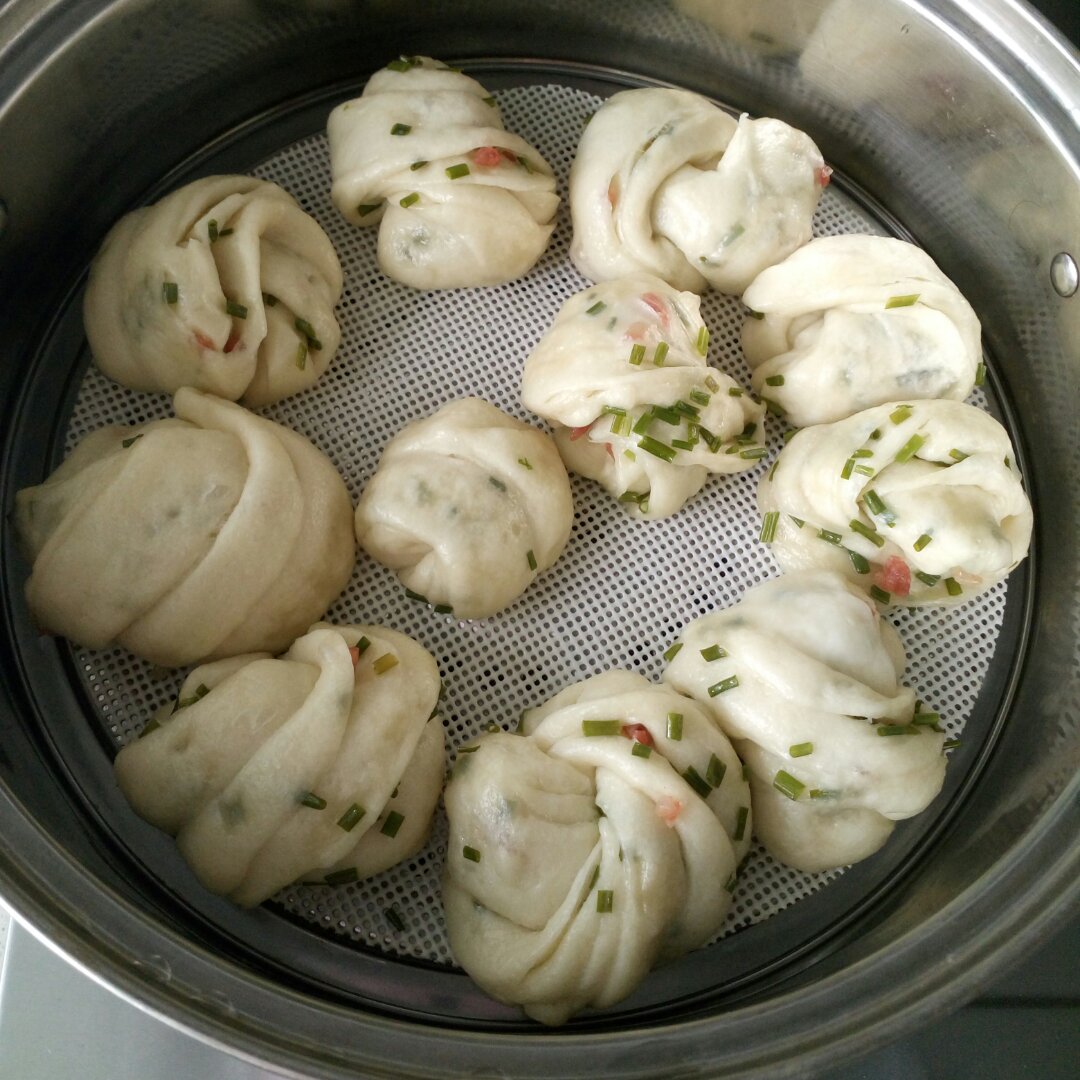 葱油花卷 Steamed Roll