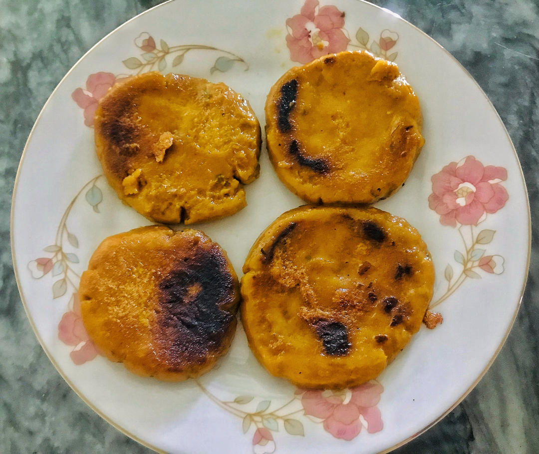 黄金南瓜饼