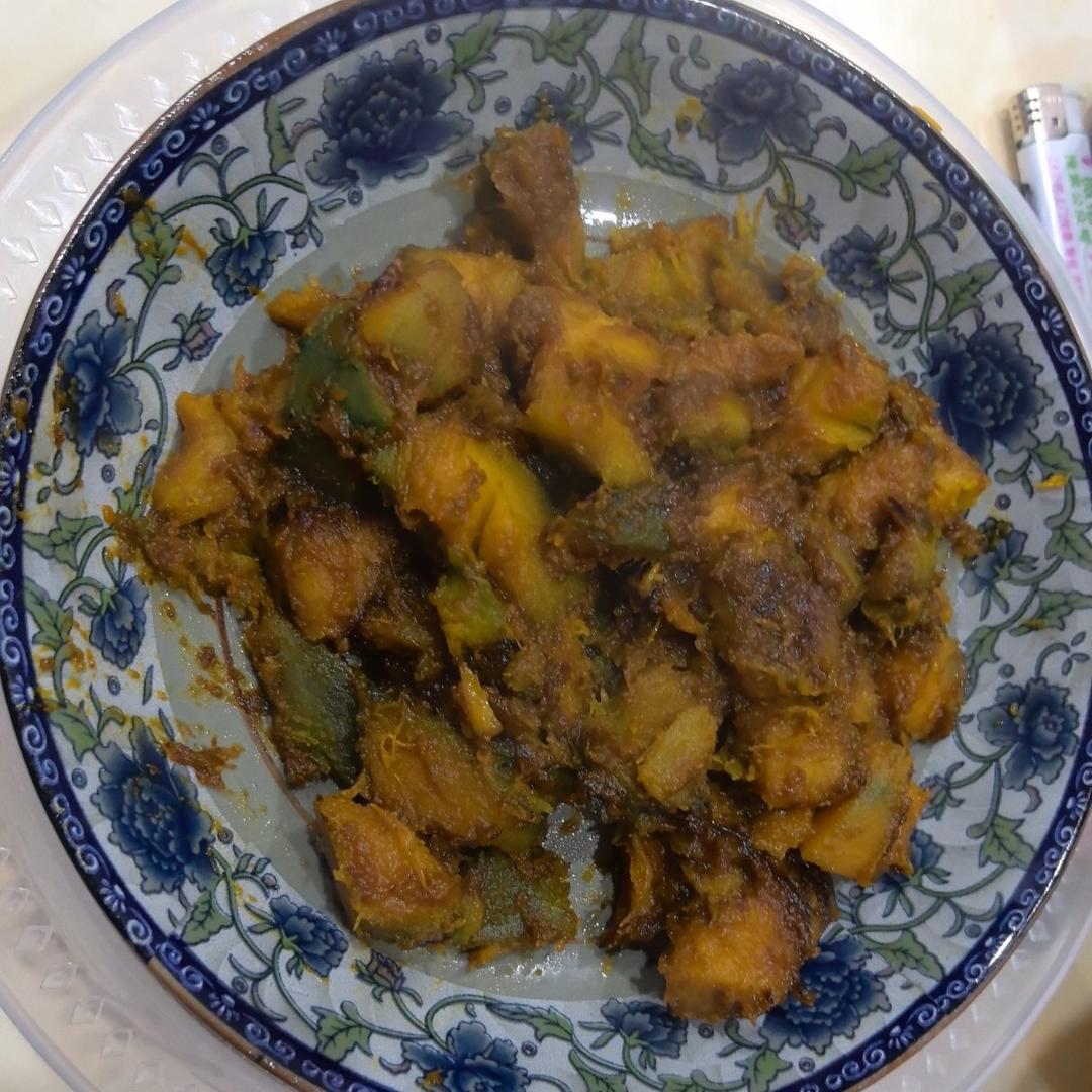 炒贝贝南瓜【超级快手下饭】