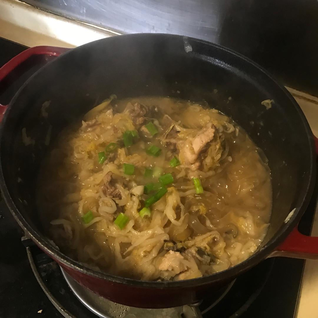 【曼食慢语】酸菜排骨炖粉条