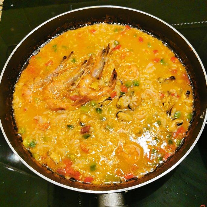 正宗paella 西班牙海鲜饭