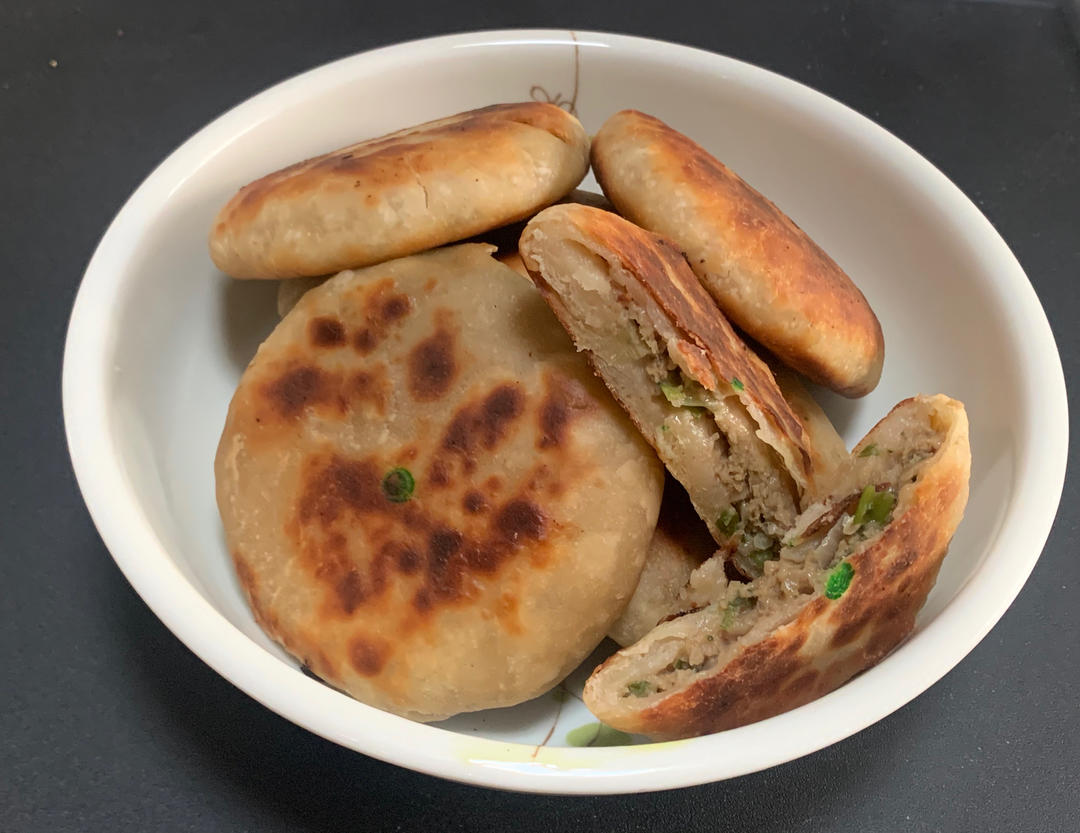 牛肉餡餅、豬肉餡餅、 撕拉肉簡易做法全紀錄 （ pulled pork & minced beef pancake biscuits )