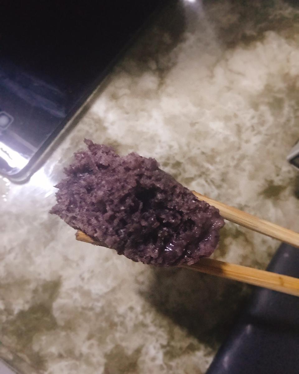 为什么紫米发糕这么好吃？