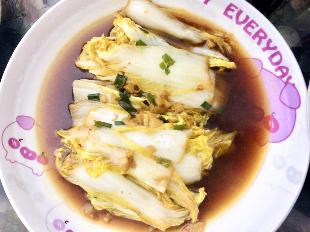 5分钟搞定‼️家常菜蒜香娃娃菜，巨好吃！