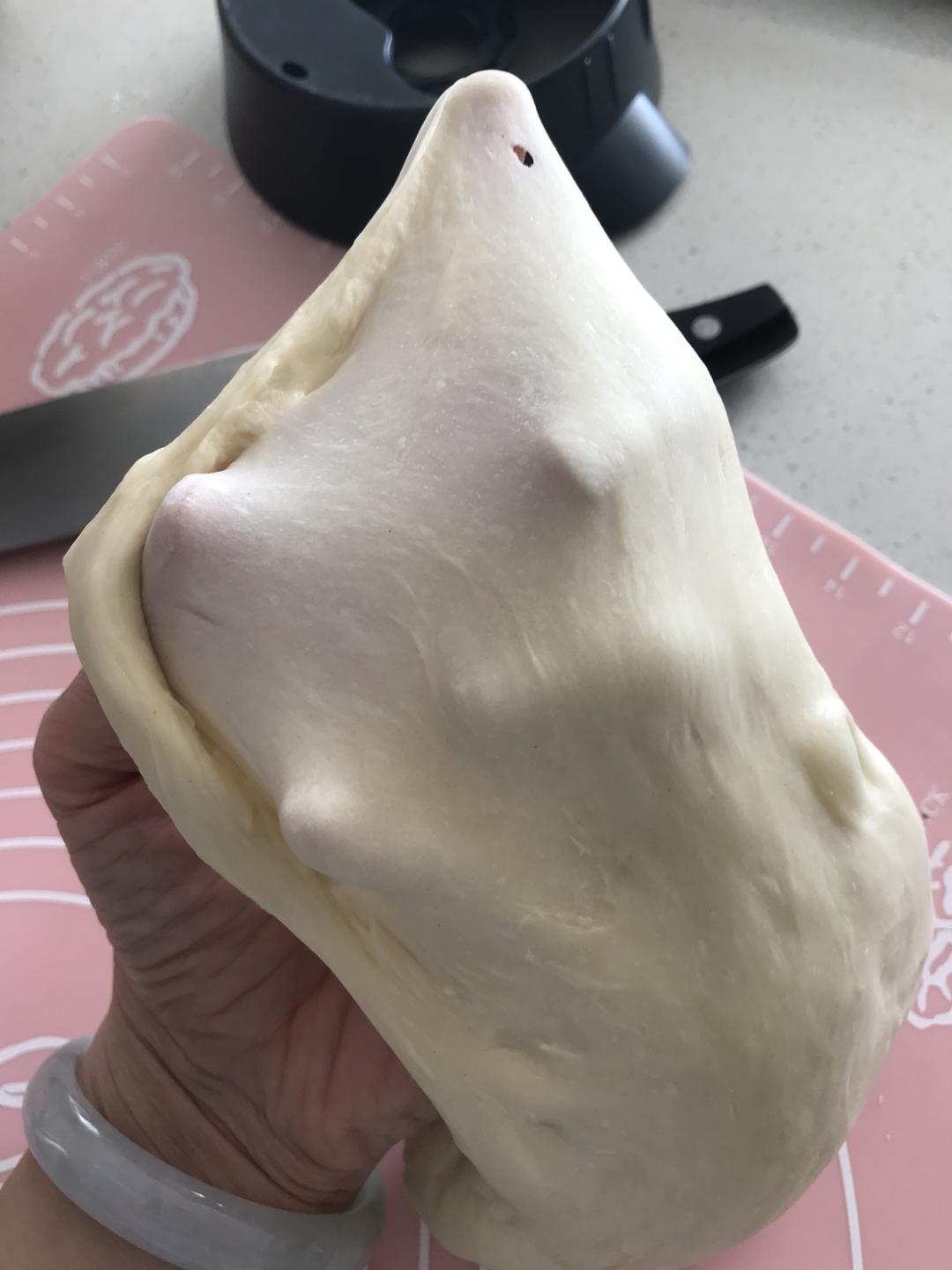 纯奶手撕吐司的做法 步骤1