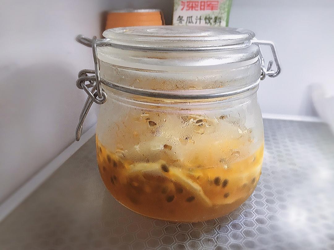 百香果柠檬冰糖蜂蜜