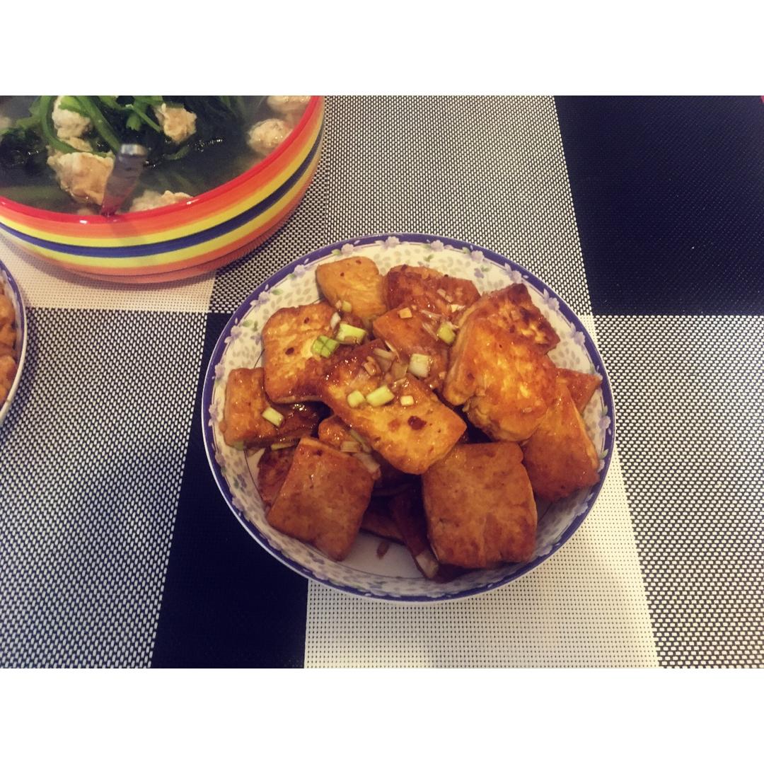 ✨香煎豆腐✨
