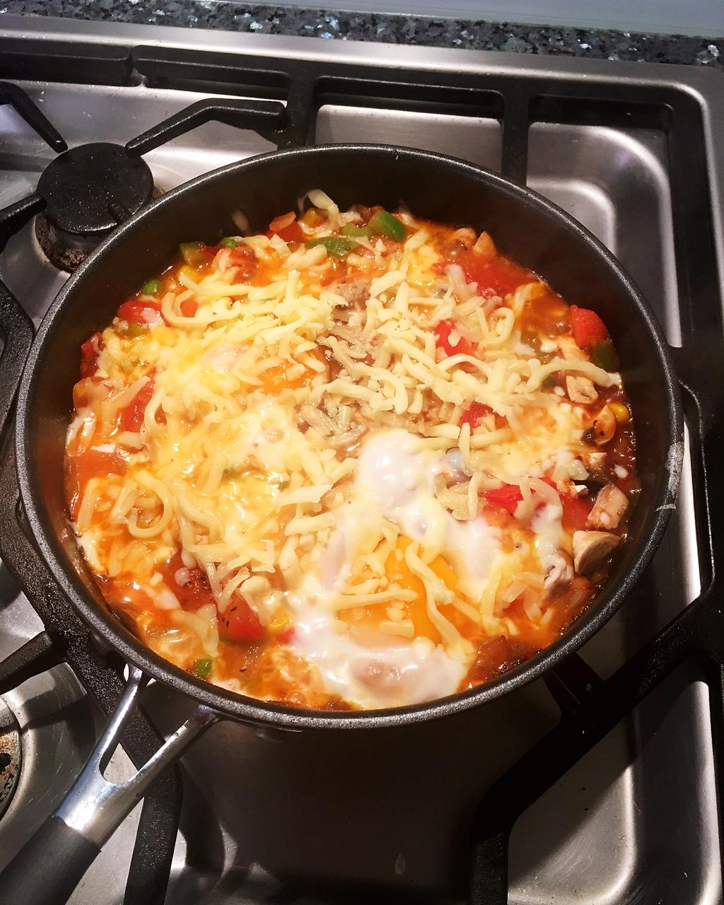 『快手早餐』番茄焗蛋