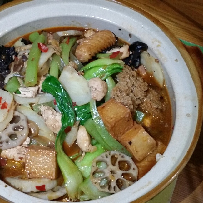 冒什锦(家常版麻辣烫)