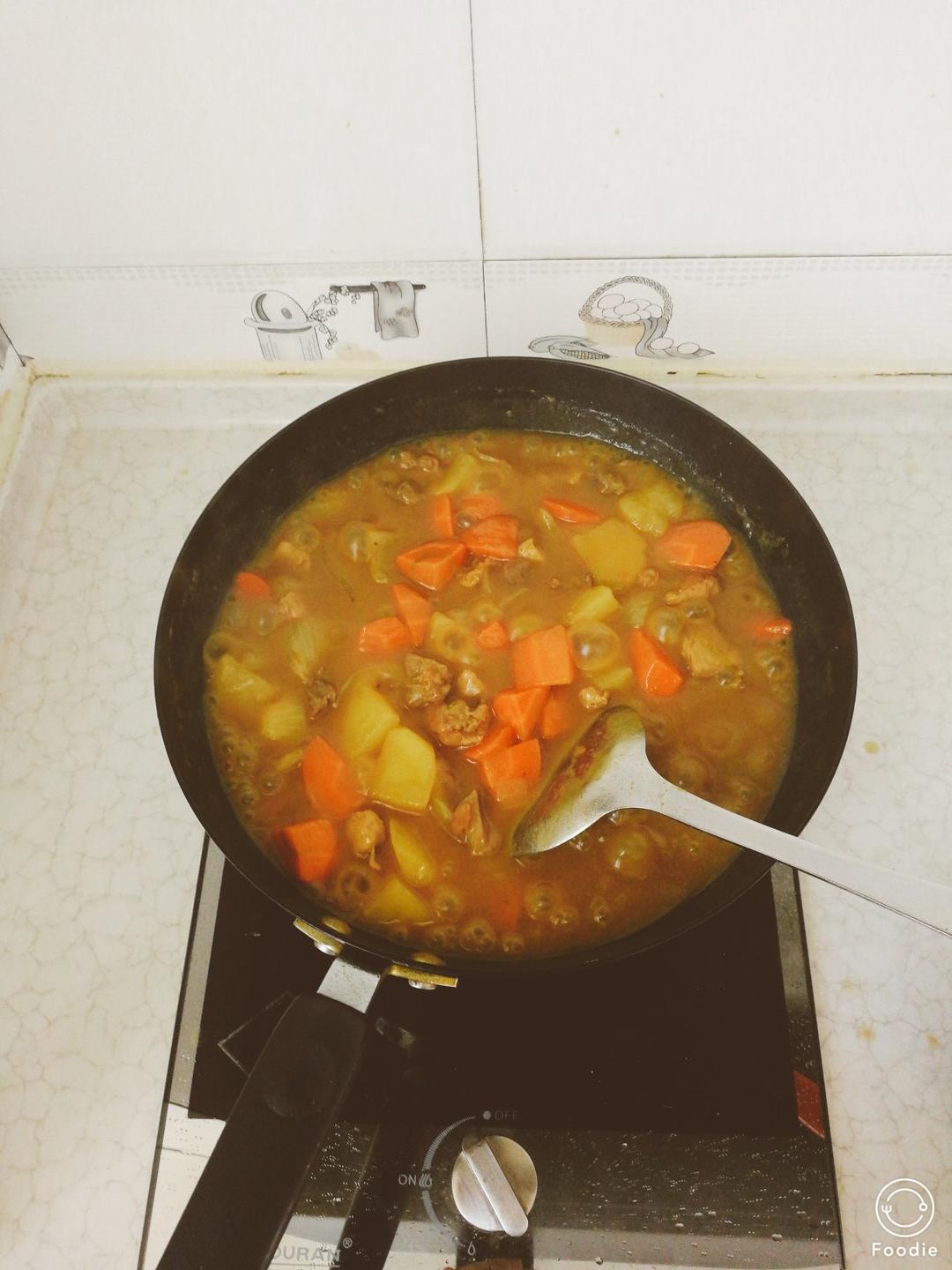咖喱鸡肉饭