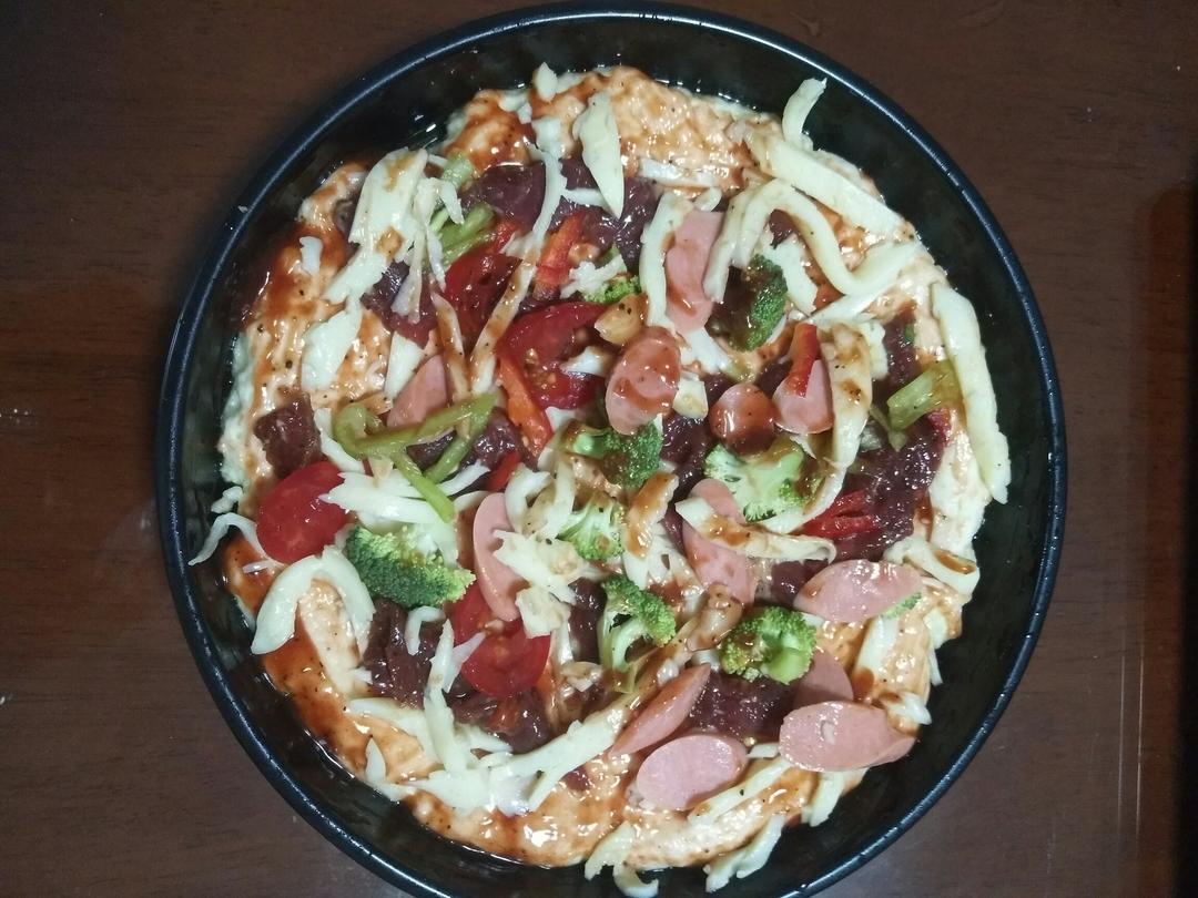 8寸纯手工什锦披萨