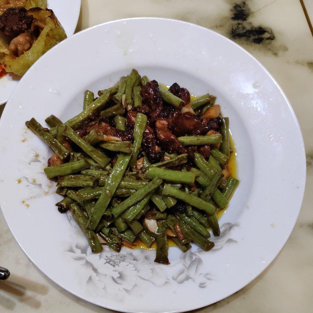 零厨艺的豆角炒肉