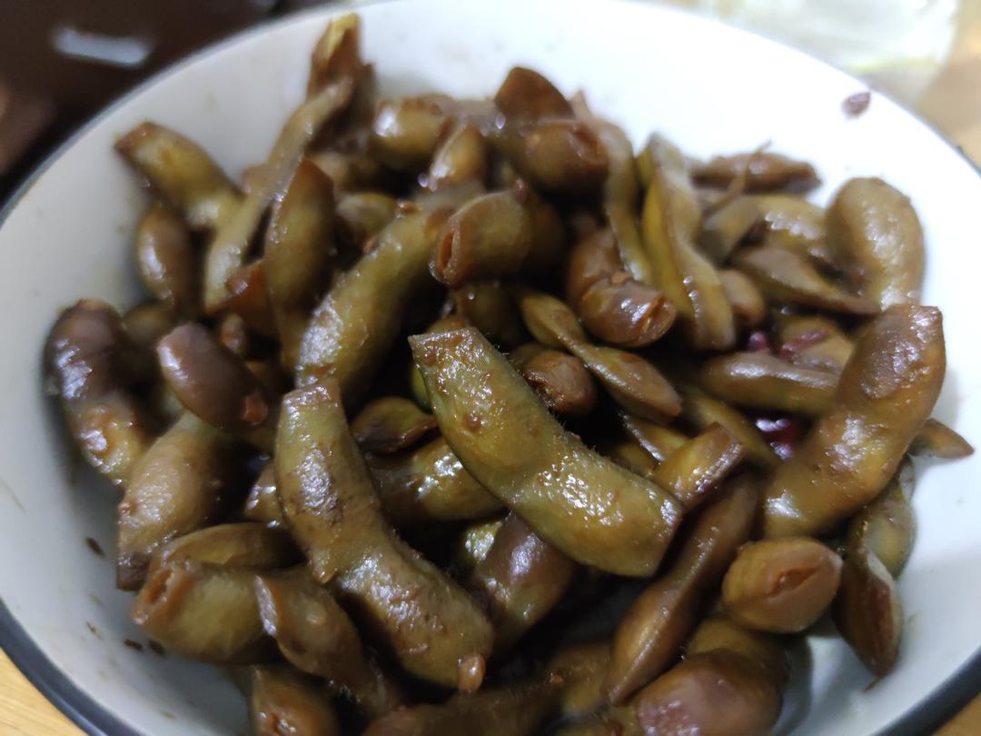 【北鼎珐琅铸铁锅食谱】无水蒜香毛豆