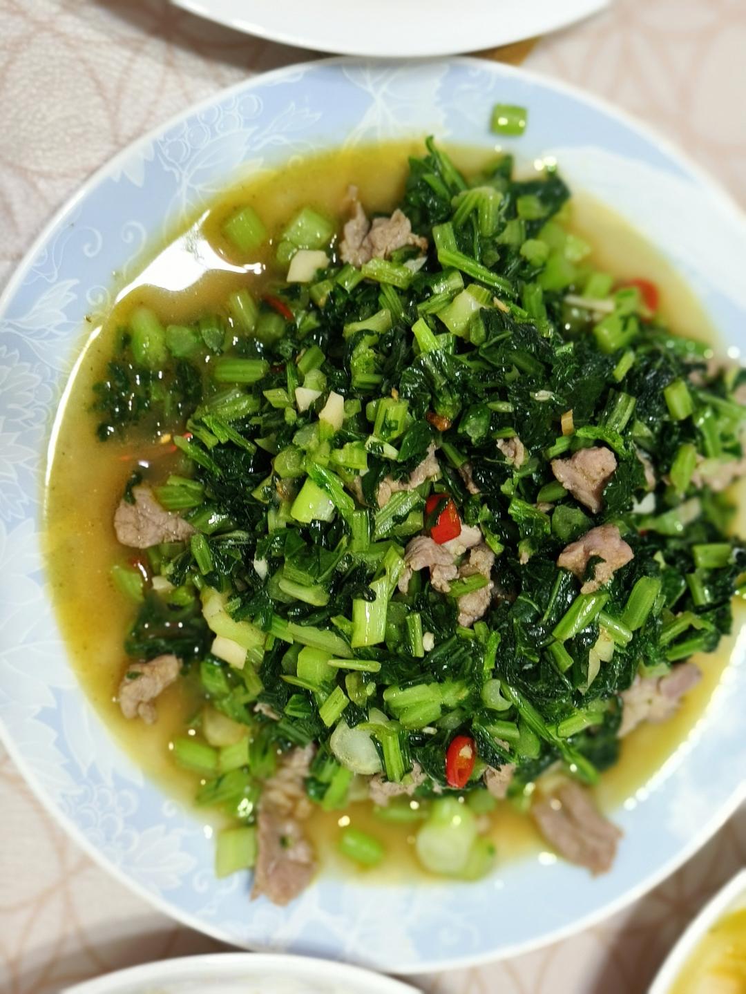 雪里蕻肉末