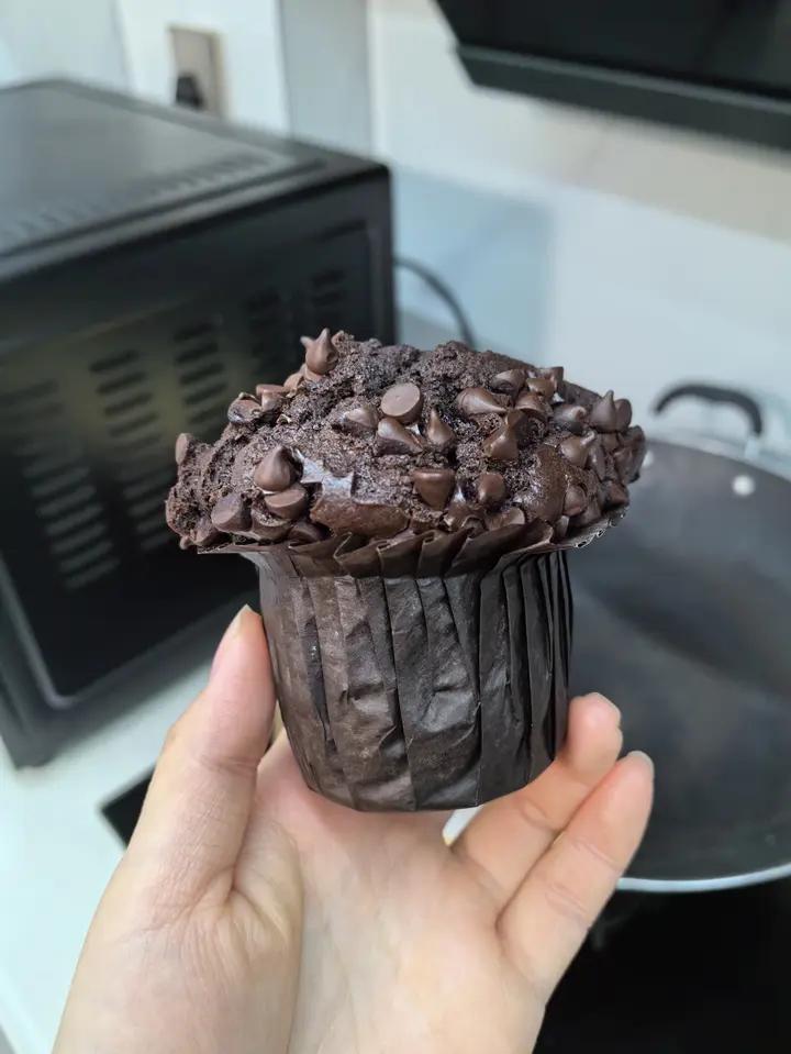 在家做巧克力蘑菇头麦芬蛋糕🍫