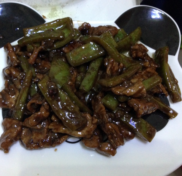 青椒牛肉