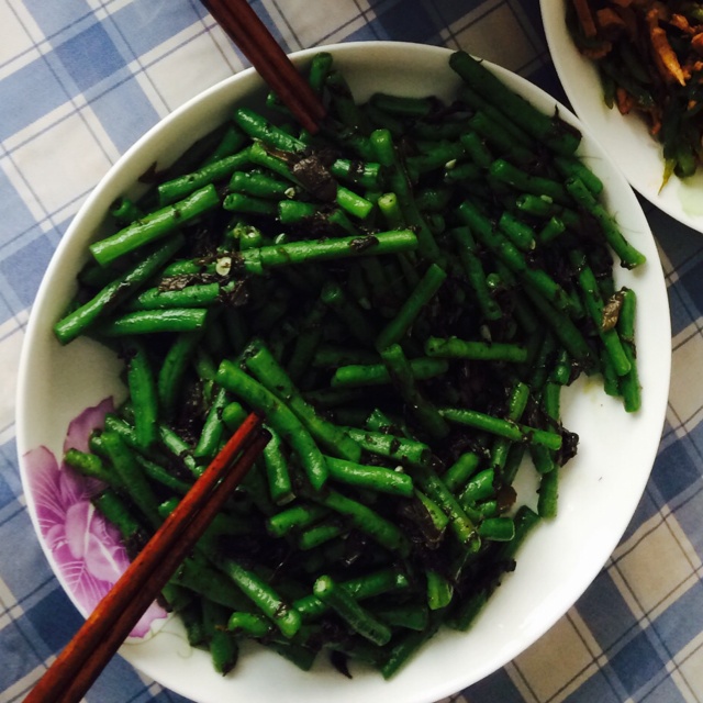 橄榄菜拌豇豆